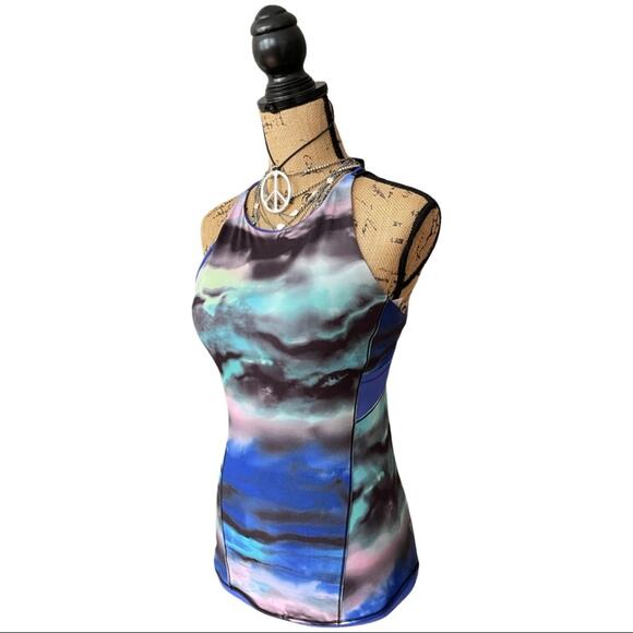 LULULEMON for ivivva racerback tank top crisscross straps back size 14 - Picture 3 of 12